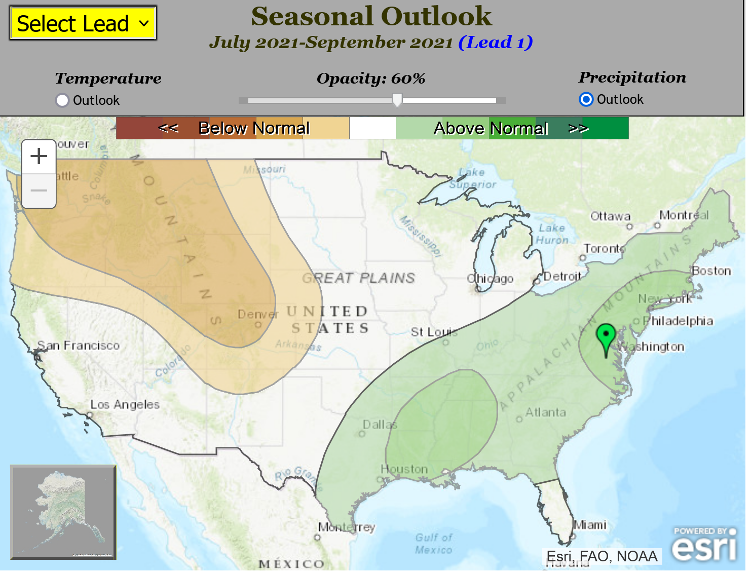 3 month precipitation outlook